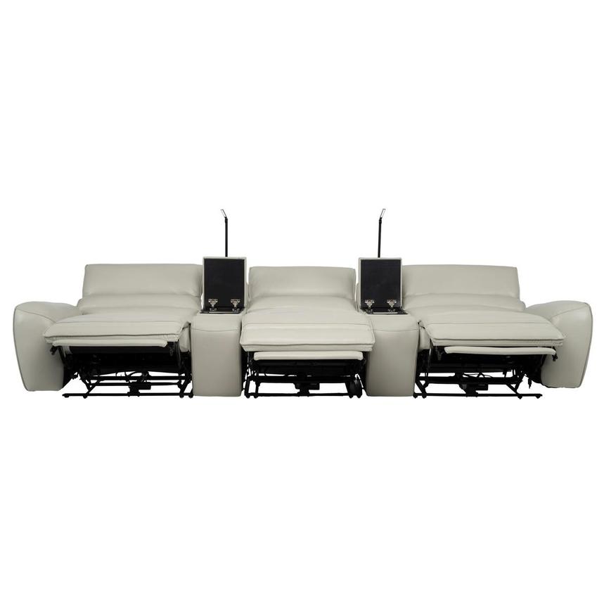 Cosmo II Home Theater Leather Seating with 5PCS/3PWR  alternate image, 2 of 15 images.