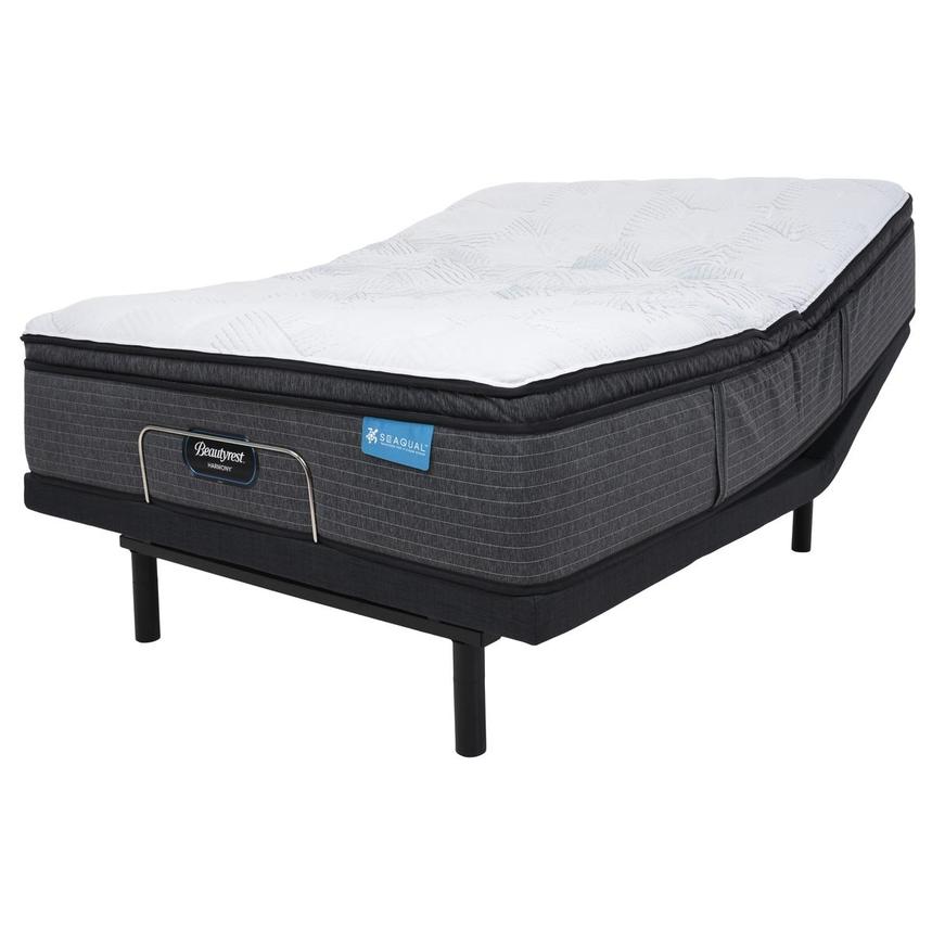Harmony Cayman-Med Soft King Mattress w/Essentials V Powered Base by Serta  main image, 1 of 9 images.