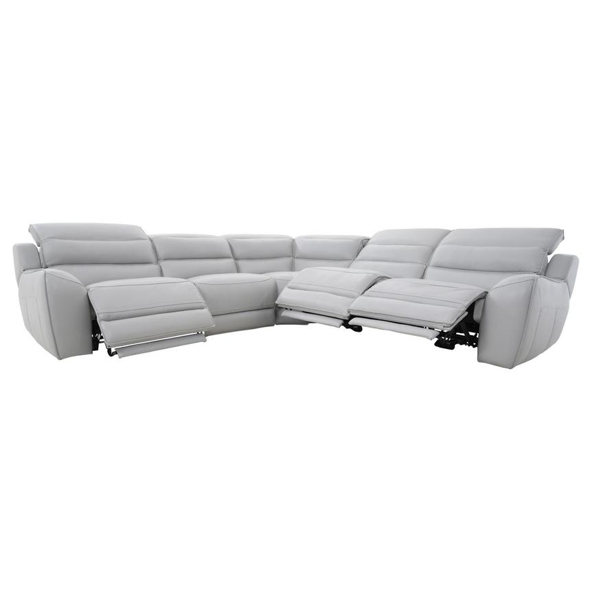 Cosmo ll Leather Power Reclining Sectional with 5PCS/3PWR  alternate image, 4 of 12 images.