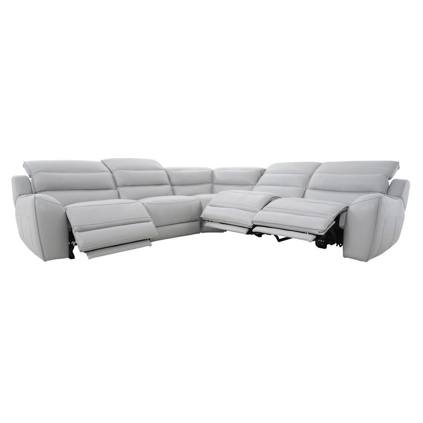Cosmo II Leather Power Reclining Sectional with 5PCS/3PWR  alternate image, 4 of 11 images.