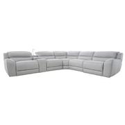 Cosmo II Leather Power Reclining Sectional with 6PCS/2PWR  main image, 1 of 22 images.