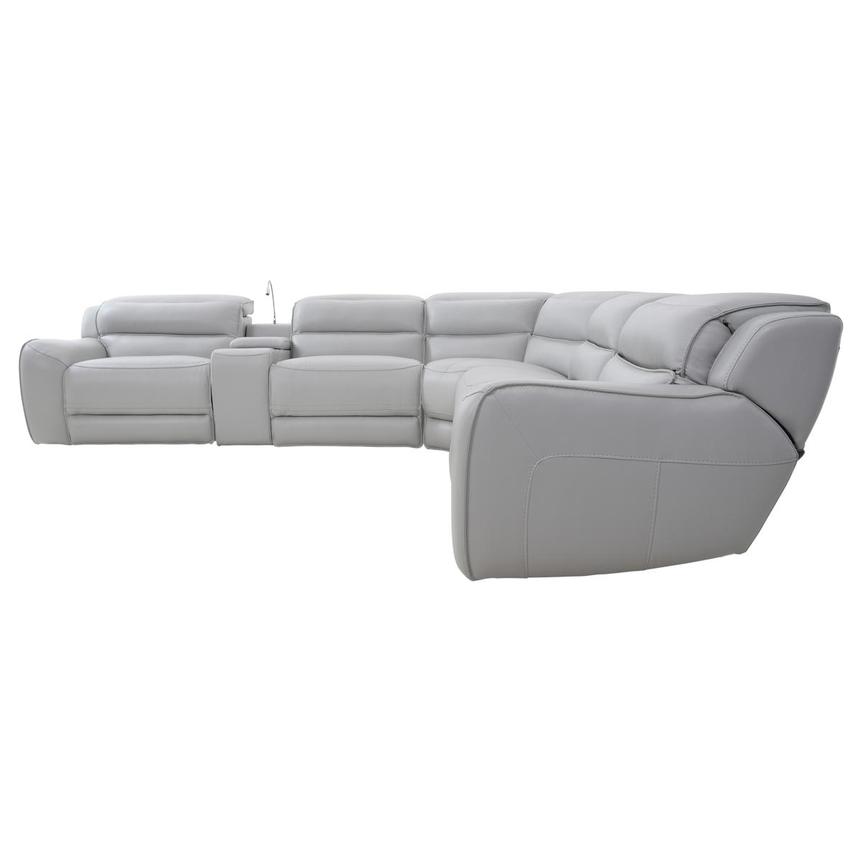 Cosmo II Leather Power Reclining Sectional with 6PCS/3PWR  alternate image, 4 of 22 images.