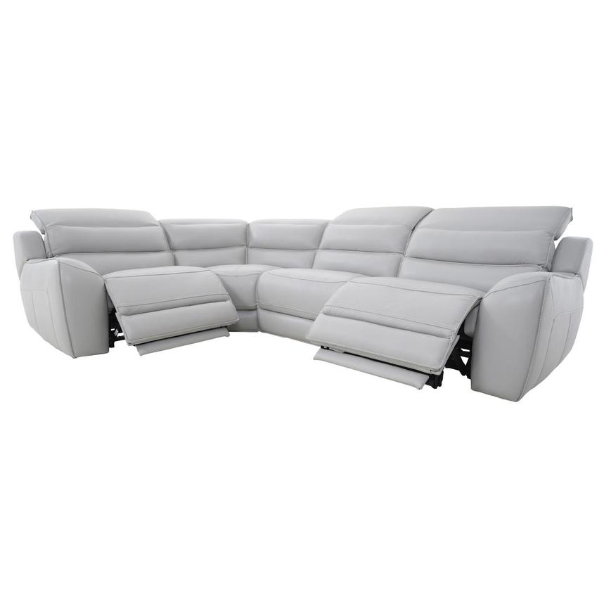 Cosmo ll Leather Power Reclining Sectional with 4PCS/2PWR  alternate image, 5 of 12 images.