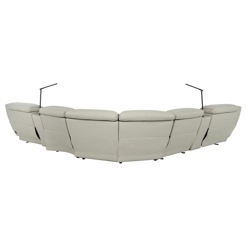 Cosmo II Leather Power Reclining Sectional with 7PCS/3PWR  alternate image, 5 of 11 images.