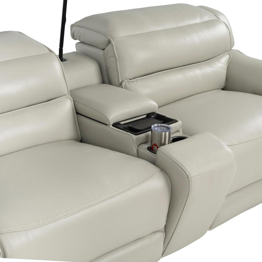 Cosmo II Leather Power Reclining Sectional with 6PCS/3PWR  alternate image, 7 of 16 images.