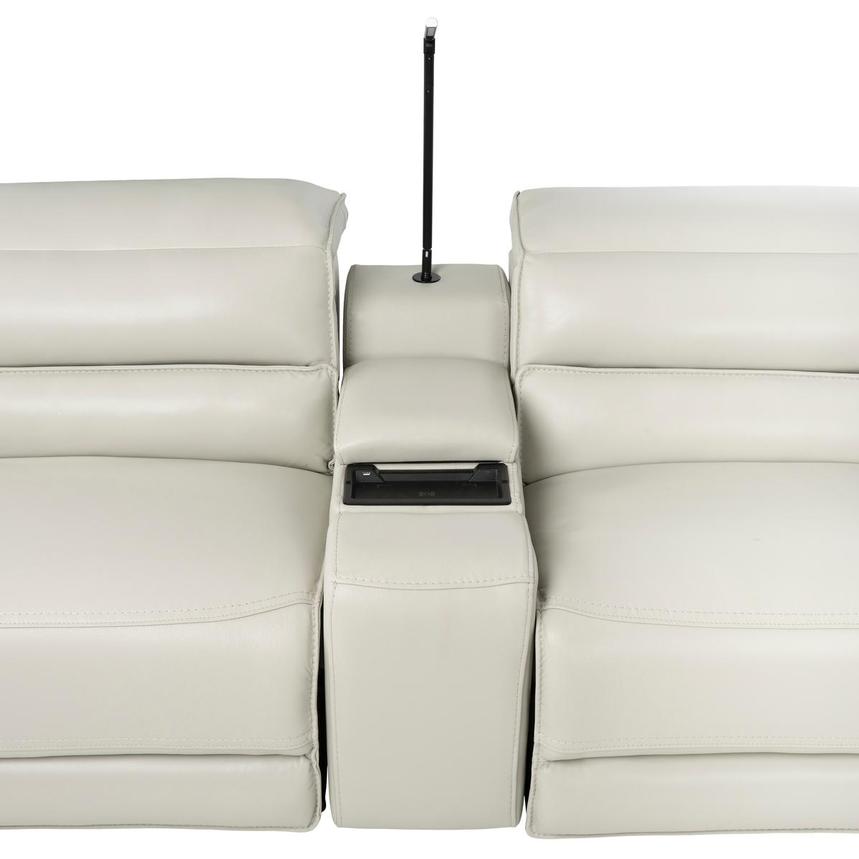 Cosmo II Leather Power Reclining Sectional with 7PCS/3PWR alternate image, 8 of 11 images.