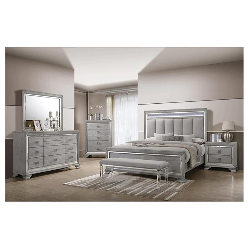 Nora 4-Piece King Bedroom Set  alternate image, 2 of 6 images.