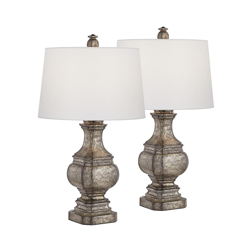 Alexandra Set Of 2 Table Lamps El, Country Cottage Table Lamps
