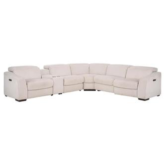 Jameson Cream Power Reclining Sectional with 6PCS/2PWR