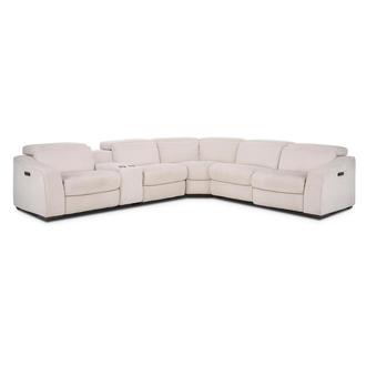Jameson Cream Power Reclining Sectional with 6PCS/2PWR