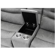 Dan Gray Power Reclining Sectional with 6PCS/2PWR  alternate image, 5 of 8 images.