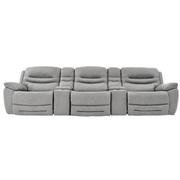 Dan Gray Home Theater Seating with 5PCS/3PWR  main image, 1 of 9 images.