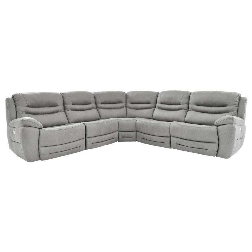 Dan Gray Power Reclining Sectional with 5PCS/2PWR  main image, 1 of 8 images.