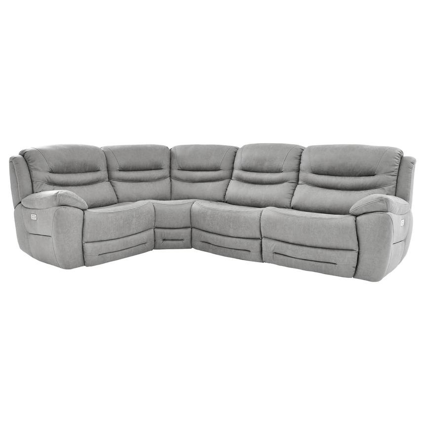 Dan Gray Power Reclining Sectional with 4PCS/2PWR  main image, 1 of 8 images.