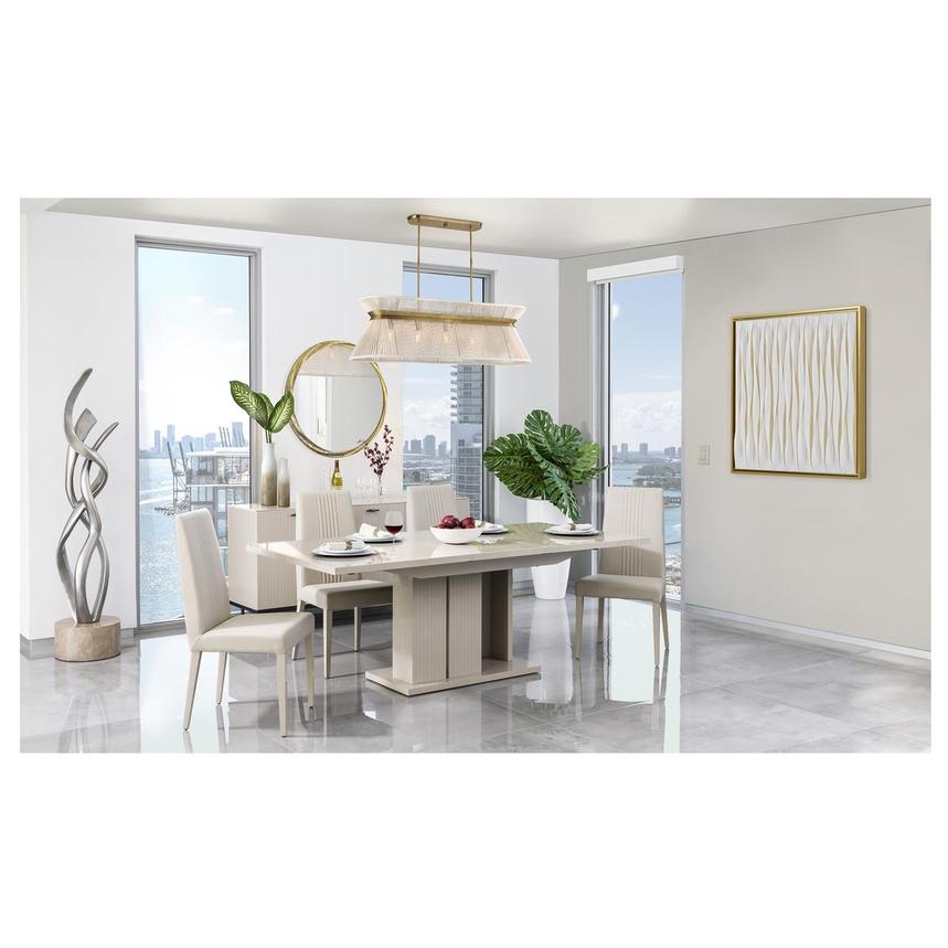 Karla Extendable Dining Table alternate image, 2 of 7 images.
