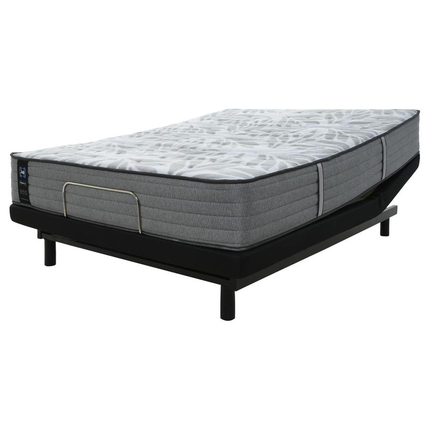 Silver Pine- Extra Firm Queen Mattress w/Ease® Powered Base by Stearns & Foster  main image, 1 of 8 images.