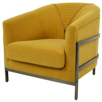 Lauren Yellow Accent Chair