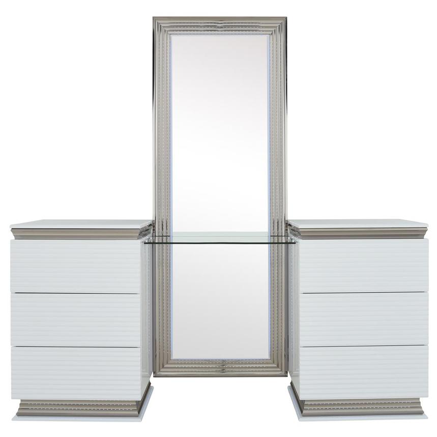 Leah White 4-Piece King Bedroom Set alternate image, 5 of 5 images.