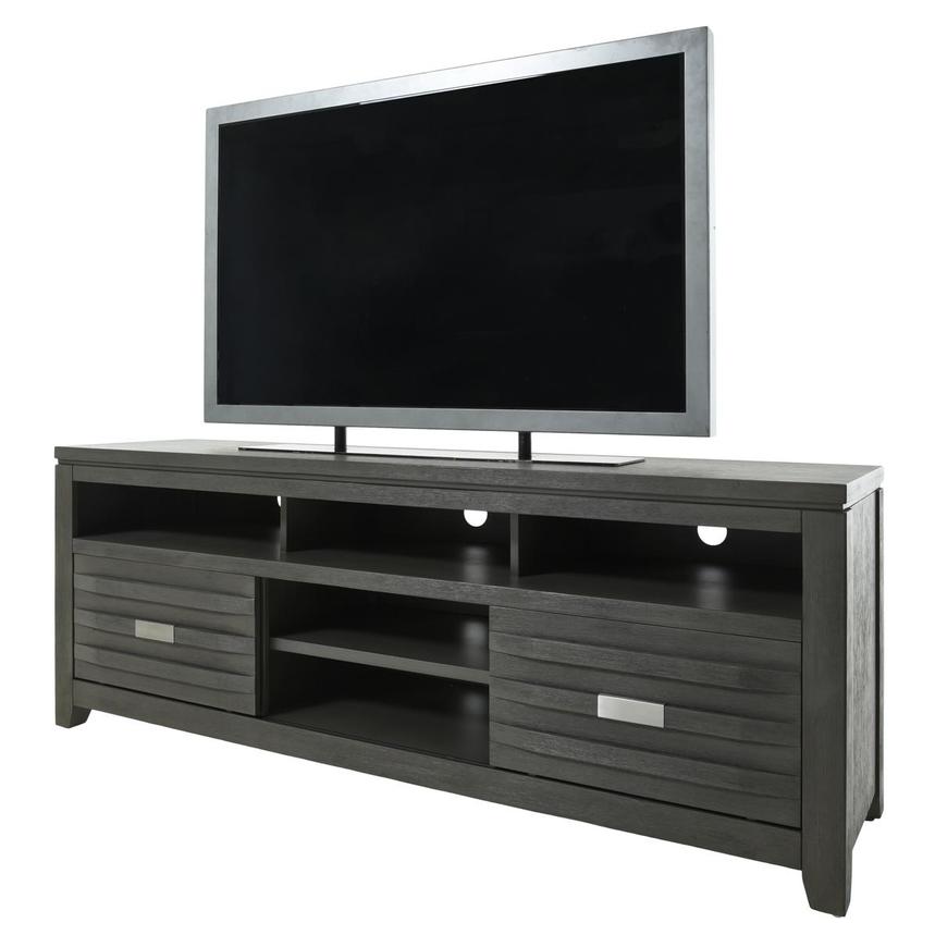Logan Gray TV Stand  alternate image, 4 of 12 images.