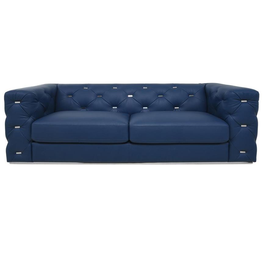 Alegro Blue Sofa  alternate image, 2 of 10 images.