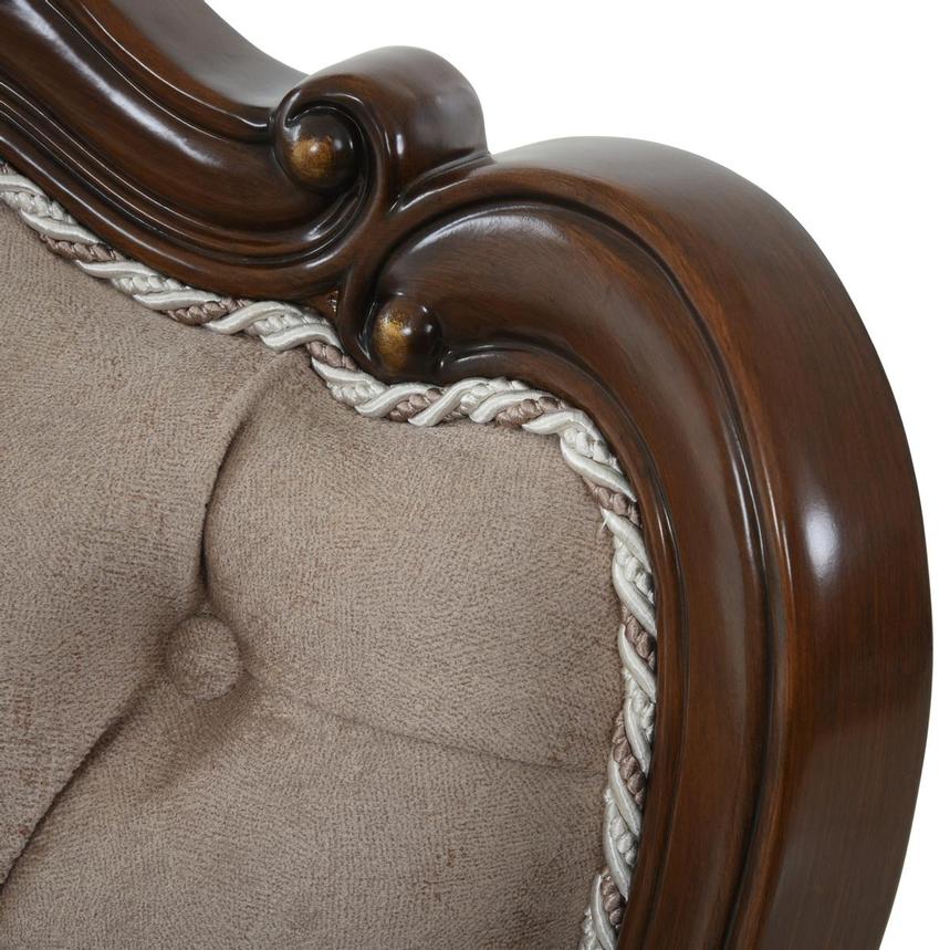 New Roma Brown Accent Chair  alternate image, 7 of 12 images.