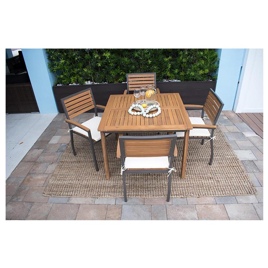 Boca Grande Square 5-Piece Square Patio Set w/Cushion  alternate image, 2 of 17 images.