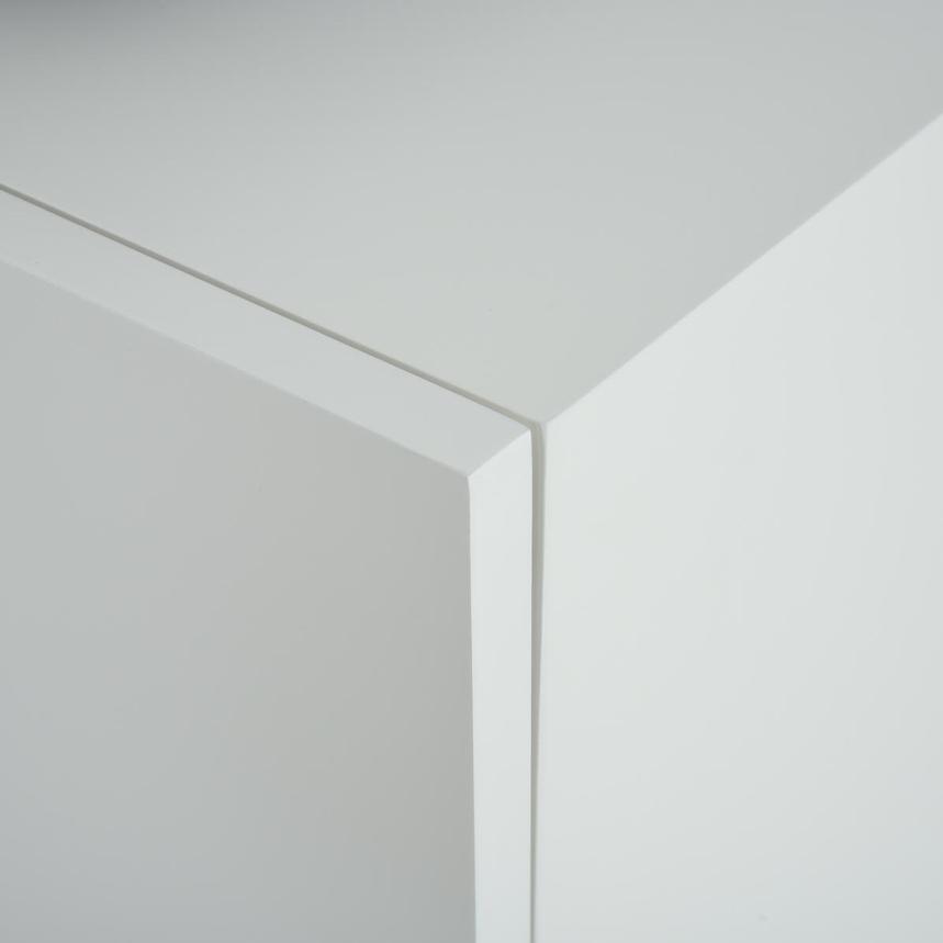 Concord White Electric Fireplace alternate image, 8 of 9 images.