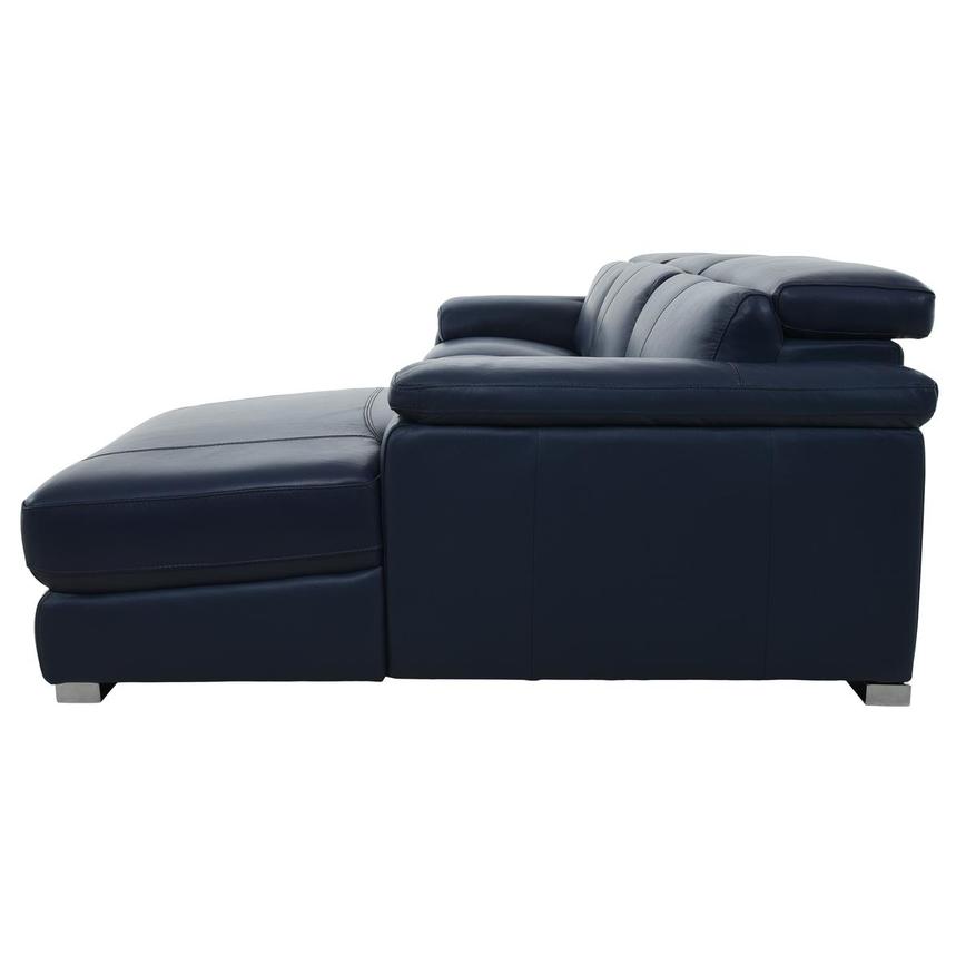 Charlie Blue Corner Sofa w/Right Chaise alternate image, 5 of 15 images.