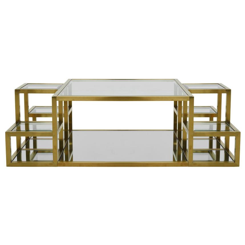 Elmore Gold Coffee Table  alternate image, 3 of 8 images.