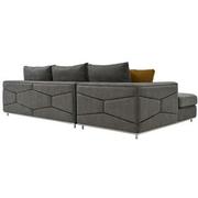 Grigio Gray 2PC Sectional Sofa w/Left Chaise  alternate image, 2 of 5 images.