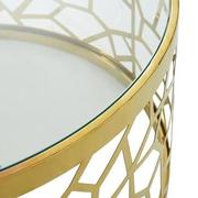 Lacey Gold Nesting Tables Set of 2  alternate image, 10 of 10 images.