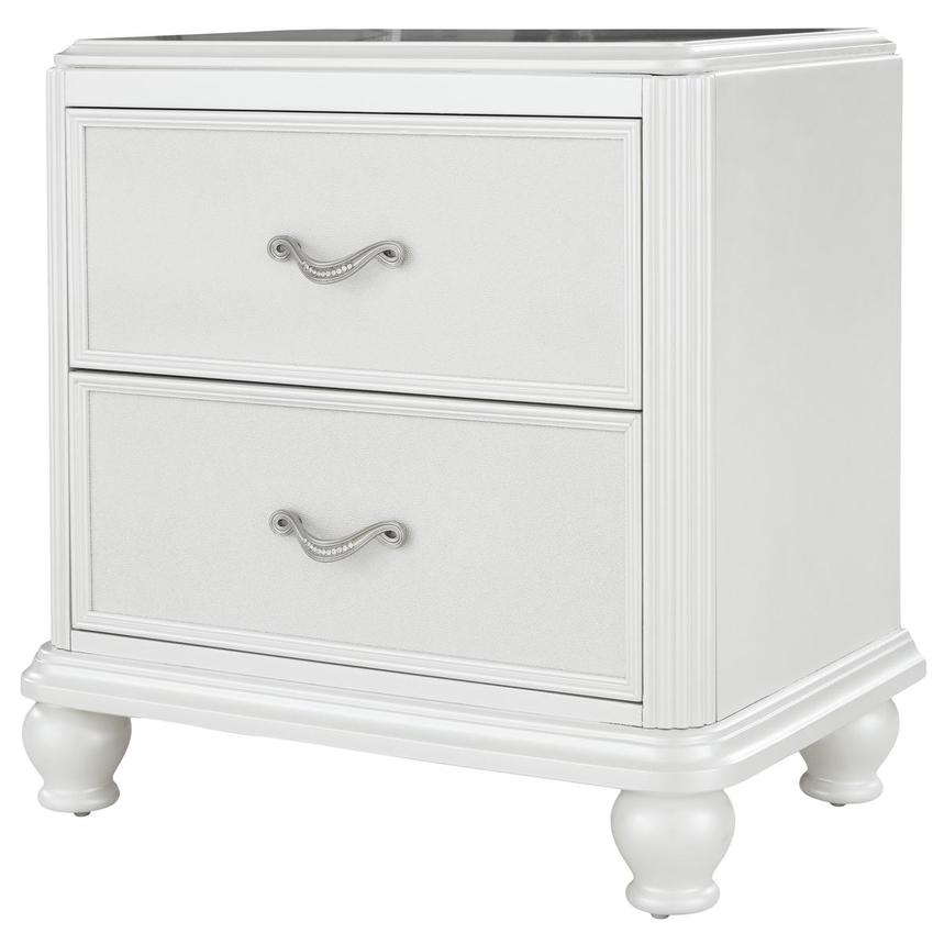 Kaleidoscope White Nightstand  alternate image, 2 of 9 images.