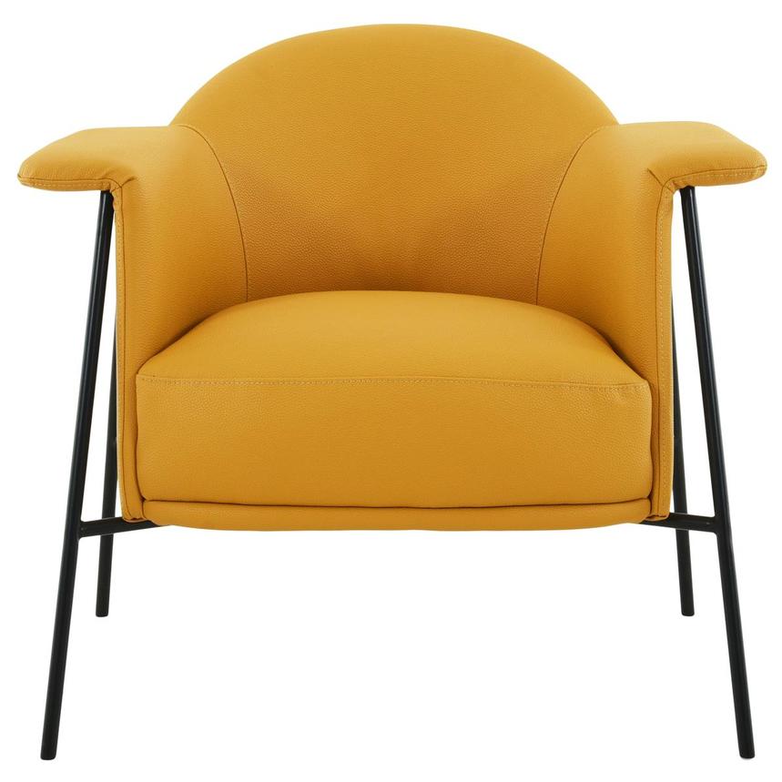 Amaya Yellow Accent Chair  alternate image, 4 of 8 images.