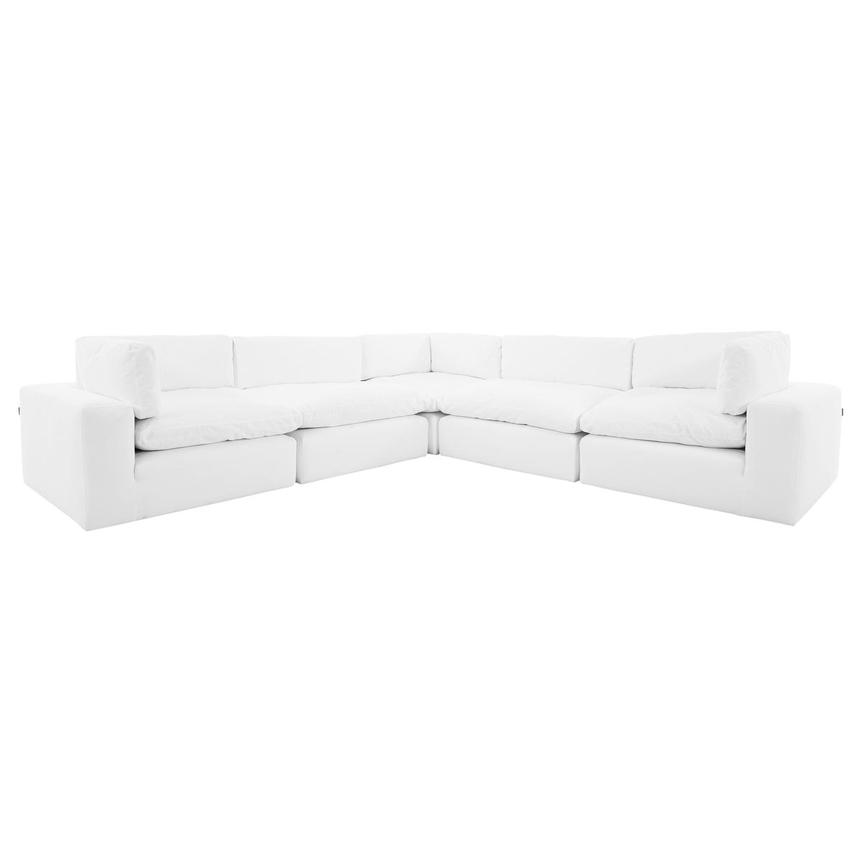 Pearl Corner Sofa with 5PCS/2 Armless Chairs  main image, 1 of 11 images.