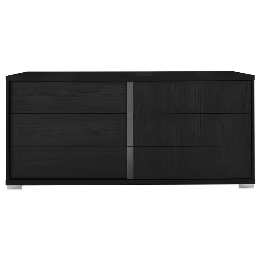 Verona Black 5-Piece Queen Bedroom Set alternate image, 7 of 8 images.
