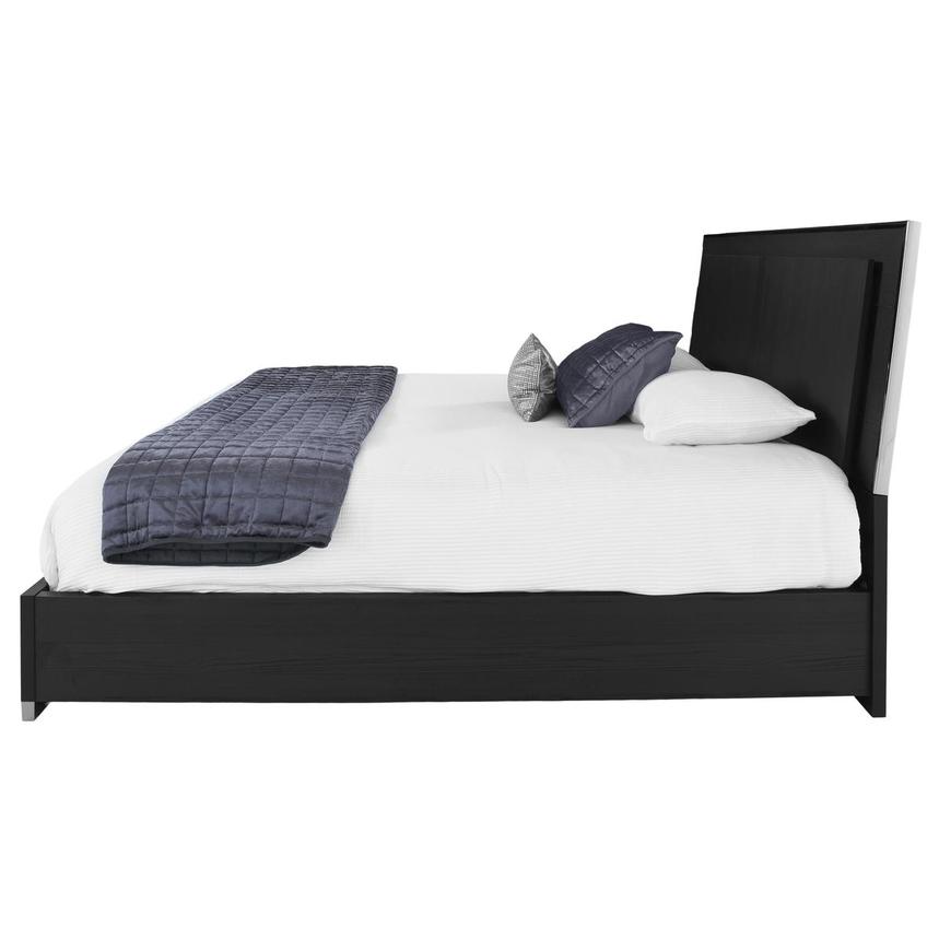 Verona Black King Panel Bed alternate image, 5 of 8 images.