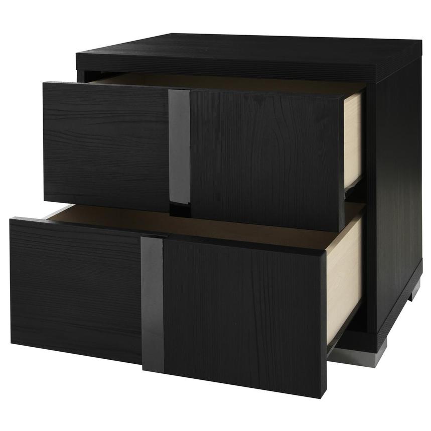 Verona Black Right Nightstand alternate image, 5 of 11 images.
