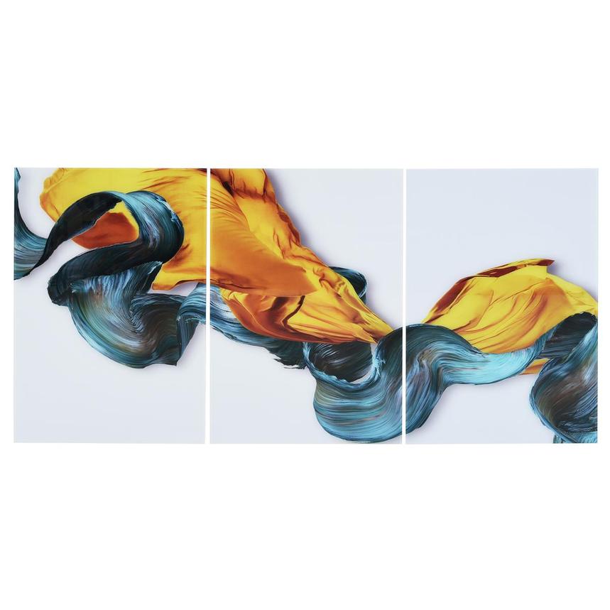 Electric Set of 3 Acrylic Wall Art El Dorado Furniture