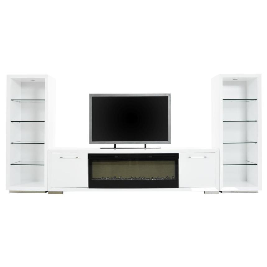 Rialto White Wall Unit  alternate image, 2 of 13 images.