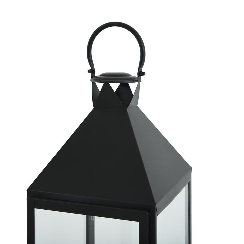 Claudine Black Large Lantern  alternate image, 3 of 4 images.
