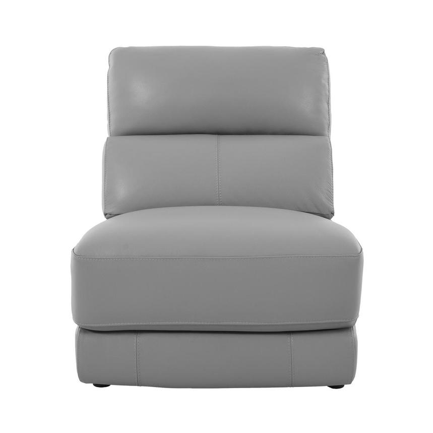 Charlette Silver Armless Chair  main image, 1 of 4 images.