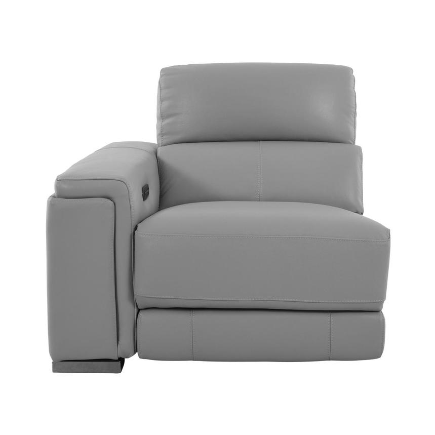 Charlette Silver Left Power Recliner  main image, 1 of 5 images.