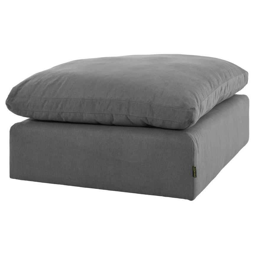 Depp Gray Ottoman alternate image, 2 of 4 images.