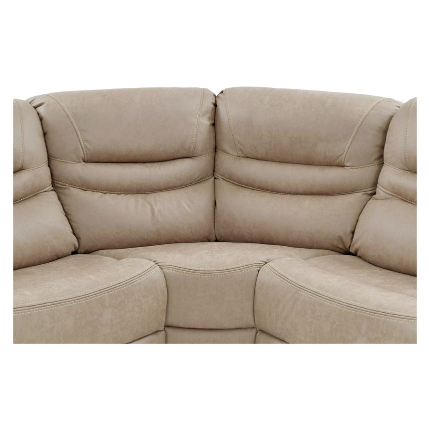 Dan Cream Power Reclining Sectional with 5PCS/2PWR alternate image, 2 of 5 images.