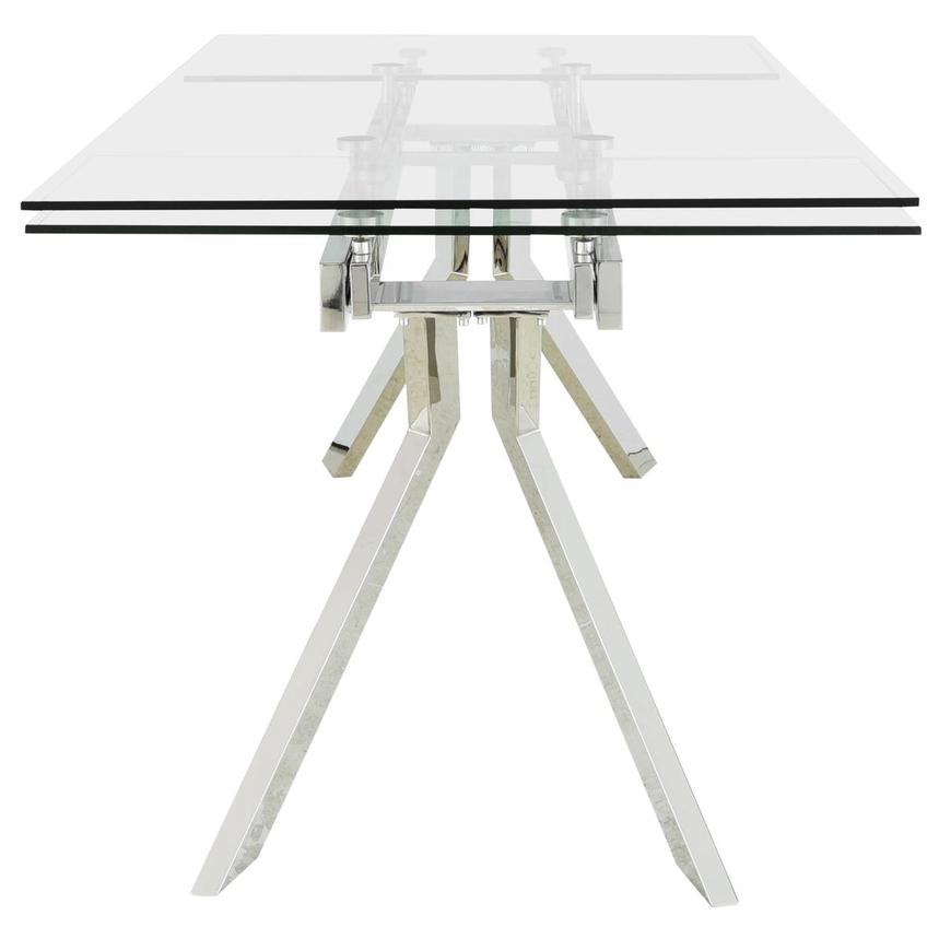 Landon Silver Extendable Dining Table  alternate image, 5 of 10 images.