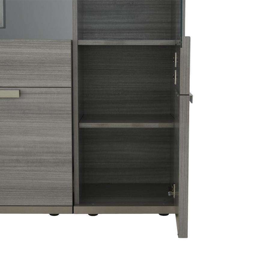 Iris Wall Unit w/Electric Fireplace  alternate image, 6 of 14 images.