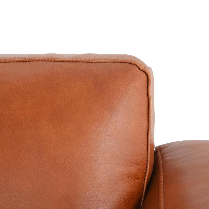 Symphony Leather Sofa w/Right Chaise  alternate image, 9 of 19 images.