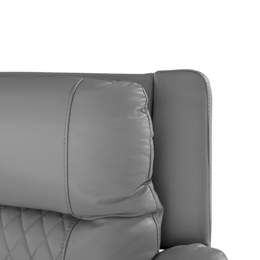Ivone Leather Power Reclining Sectional with 4PCS/2PWR  alternate image, 8 of 13 images.