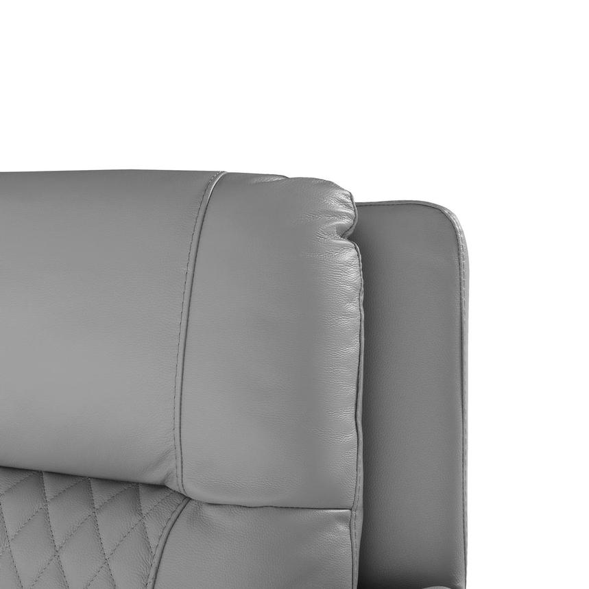 Ivone Leather Power Reclining Sectional with 4PCS/2PWR alternate image, 7 of 13 images.