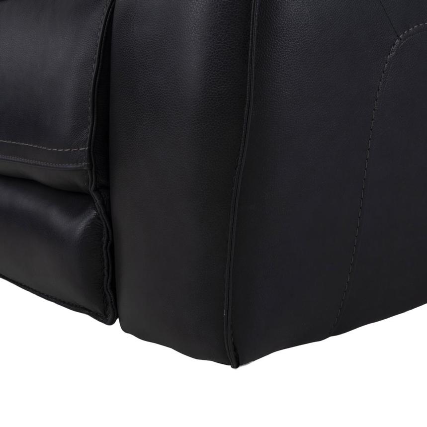 Cosmo II Blueberry Leather Power Reclining Sectional with 6PCS/3PWR  alternate image, 12 of 14 images.